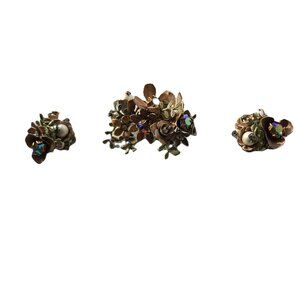 Vintage Kramer Brooch Set